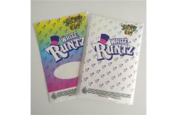 China Customized Labels Printable Shrink Wrap  White Runtz Mylar Paper Stickers Gravure Printing supplier