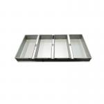                  Rk Bakeware China Manufacturer-Nonstick Glazed 3 Straps Glazed Cinnamon/Package Roll Pan              for sale