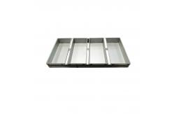 China                  Rk Bakeware China Manufacturer-Nonstick Glazed 3 Straps Glazed Cinnamon/Package Roll Pan              supplier