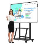 Multifunctional 98 Inch Interactive Display 2.4G 5G Dual Wireless For Teaching for sale