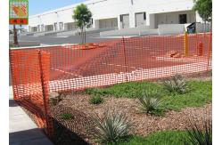 China Temporary Plastic Construction Netting  , HDPE Orange Construction Safety Fence supplier
