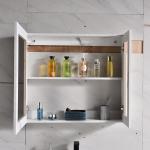 Modern Floating Bathroom Vanity Combo With Mirror 24-40 Inches