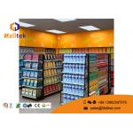 Grocery Store Modern Gondola Shelving Anti - Rust Convenient Store Usage for sale