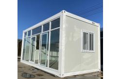 China Customized Fireproof Prefab Container House Noise Insulation With Sandwich Panel supplier