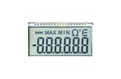 China 3.0V Positive TN 12 O' CLOCK Transflective Thermometer Customizable LCD supplier