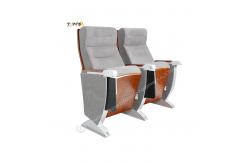 China Padded Foldable Auditorium Chair With Armrests supplier