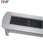 double US power hidden desktop socket used in  meeting room MK8221US