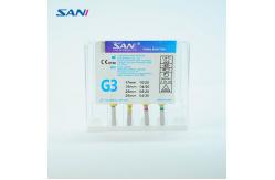 China Class II 2.5n/Cm Most Flexible Endodontic Files For Canal Enlargement supplier