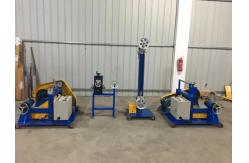 China High - Carbon Steel Wire Rewinding Machine With Meter Counter supplier