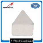 Industrial Triangle Neodymium Magnet Passivation Temporary Surface For Toys for sale