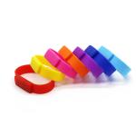 logo print Silicone Usb Bracelet Flash Drive 32GB 64GB FCC approved for sale