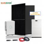5kw 8kw Hybrid Solar System With Battery CE/RoHS/UN38.3/MSDS Certificated for sale