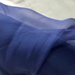 Lightweight 23.6gsm Plain Mulberry Pure Silk Organza Fabric Gauze Argentina 114cm for sale