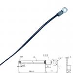NTCALUG01A103FLA NTC Thermistors Equivalent Standard Lug Sensors 10K 1 % 3435K PTFE AWG#24 38mm For Surface Sensing for sale