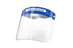 China Oil Splash Guard Dust Proof Clear Face Shield Visor supplier