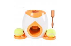 China Dog Tennis Ball Launcher Pet Interactive Training Reward Machine supplier