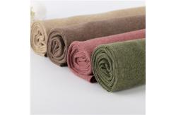 China Breathable Solid Knit Fabric 100% Combed Cotton Yarn Fabric 185cm Width supplier