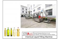 China Automatic Edible Oil Rotary Monoblock Filling Capping Machine 8000bph 100ml - 1000ml supplier