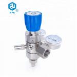two stage stainless steel 316 dual gauge co2 regulator for sale