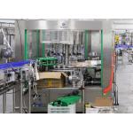 OPP Round Bottle Hot Melt Glue Labeling Machine For Plastic / Glass Bottle Products for sale