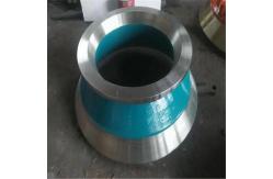 China Mn14Cr2 Mn18Cr 540 HB Tensile Crusher Concave Crusher Mantle Bowl Liner supplier