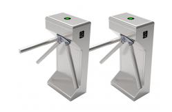 China SS304 Casing Dry Contact / Relay Open Tripod Turnstile Gate supplier