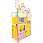 Unmanned Supermarket Containers Fully Automatic Cotton Candy Vending Machines for sale