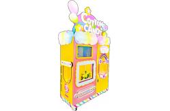 China Unmanned Supermarket Containers Fully Automatic Cotton Candy Vending Machines supplier