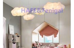 China Custom  Inflatable Cloud Balloon Lights Decoration 4 X 500w supplier