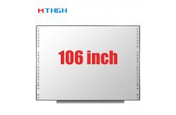 China 106 Inch 10-Point Interactive Electronic Whiteboard Smart Digital WhiteBoard Ratio 16:10 supplier