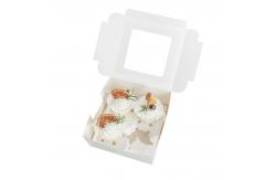 China Food Grade Windowed Cake Boxes with Customized Design and Shape supplier