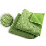 Green Scrub Daddy Microfiber Towels Glass Cleaning Cloth For Heavy Duty Places for sale