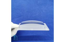 China Custom Quartz Transparent Opaque Punching Step High Temperature Corrosion Resistant supplier