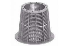 China Triangle Wedge Wire Centrifuge Basket with Galvanized or Painting Surface Treatment supplier