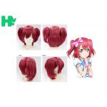 Beauty Fashion Synthetic Cosplay Wigs Red Colored Cosplay Party Wig For Women for sale
