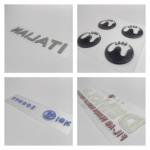 Soft Rubber Heat Press Clothing Labels Custom Designed