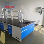 Customizable Dimension L*1500/750 W *800/850mm H Chemistry Lab Bench Suppliers Rectangular Shape for Durable Lab Equipment for sale