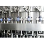 OPP Labeler Rapid Flow Carbonated Filling Machine For Pet Bottles