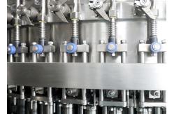 China OPP Labeler Rapid Flow Carbonated Filling Machine For Pet Bottles supplier