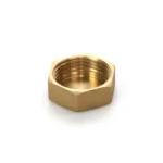 Hot sales Thread Copper Pipe End Caps Brass Plumbing Pipe Fitting  ANSI B16.5 90/10 70/30 for sale