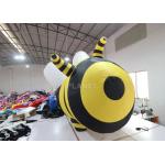 Alien 210D Oxford Inflatable Advertising Balloon Character Bee Model for sale