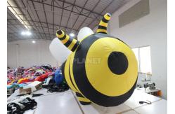 China Alien 210D Oxford Inflatable Advertising Balloon Character Bee Model supplier