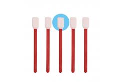 China Tipped Cleanroom Knitted Polyester Swab For Printer Head Cleaning supplier