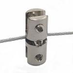 New Hot Selling Item Display Fixture Glass Clamp For Cable Display System for sale