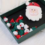 Paisen manufacturer Custom durable fun Christmas series beads 100% Safe Silicone Focals for Professional for sale