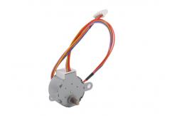 China 28BYJ48 Permanent Magnet PM Stepper Motor With 64:1 Ratio Gearbox supplier