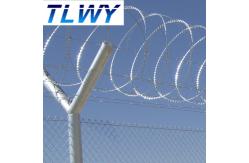 China 1.5mmx1.5mm Diamond Welded Razor Wire Mesh Electro Galvanized supplier