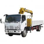 Cheaper Price 5 Tons Crane Mounted Truck ISUZU Cargo Truck for Sales for sale