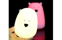 China 3pcs AAA Bear Night Light 4pcs LED With Pat Control Function supplier