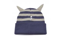 China 100pcs/ Carton Packing Knit Beanie Hats For Adults With COMMON Fabric Feature supplier